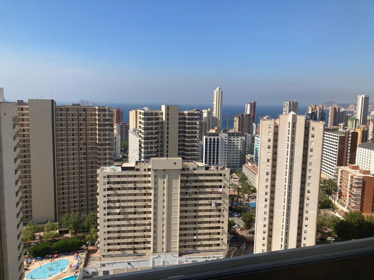 Rascacielo Bonito Mirando Al Mar Apartment Benidorm Bagian luar foto